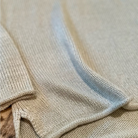 MARLED Women's Light Blue Good Vibes Knit Long Sleeve Top Size M - Picture 3 of 10